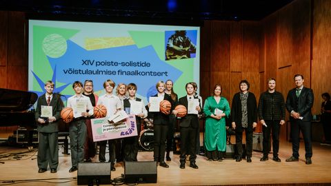Poiste-solistide võistulaulmise võitjad on selgunud