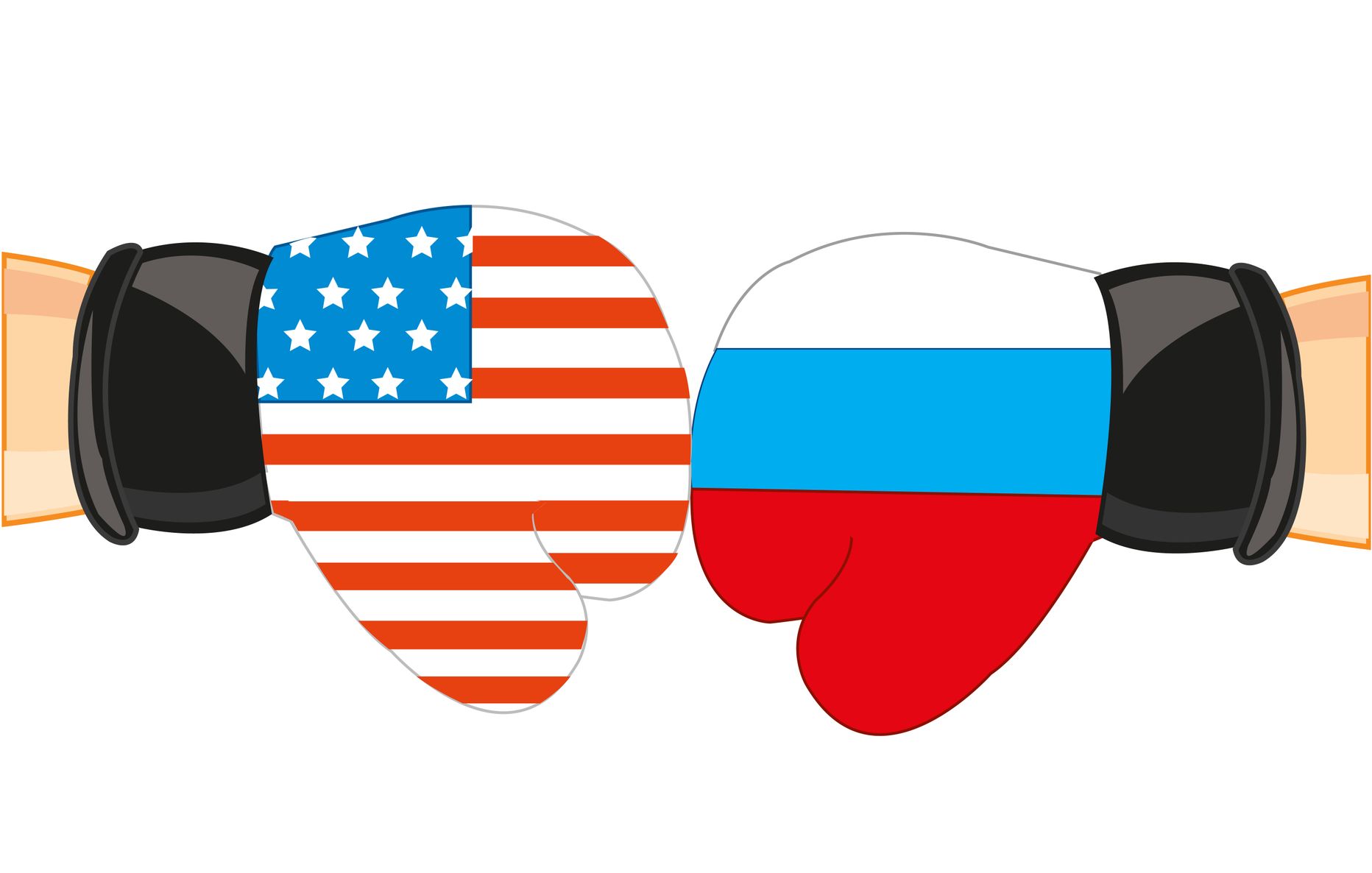 Россия и США. Иллюстративное фото.