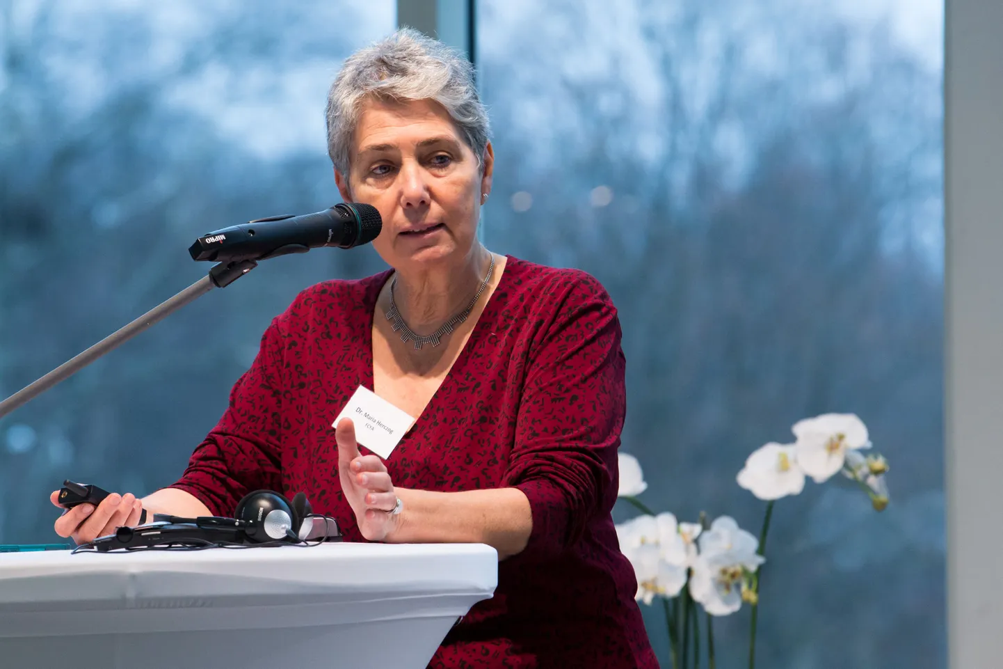Maria Herczog osales sel nädalal lastekaitse liidu korraldatud konverentsil «Kuidas elad, Eestimaa laps? Eile, täna, homme».