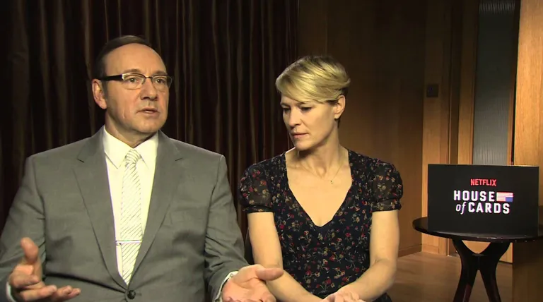 Kevin Spacey ja Robin Wright