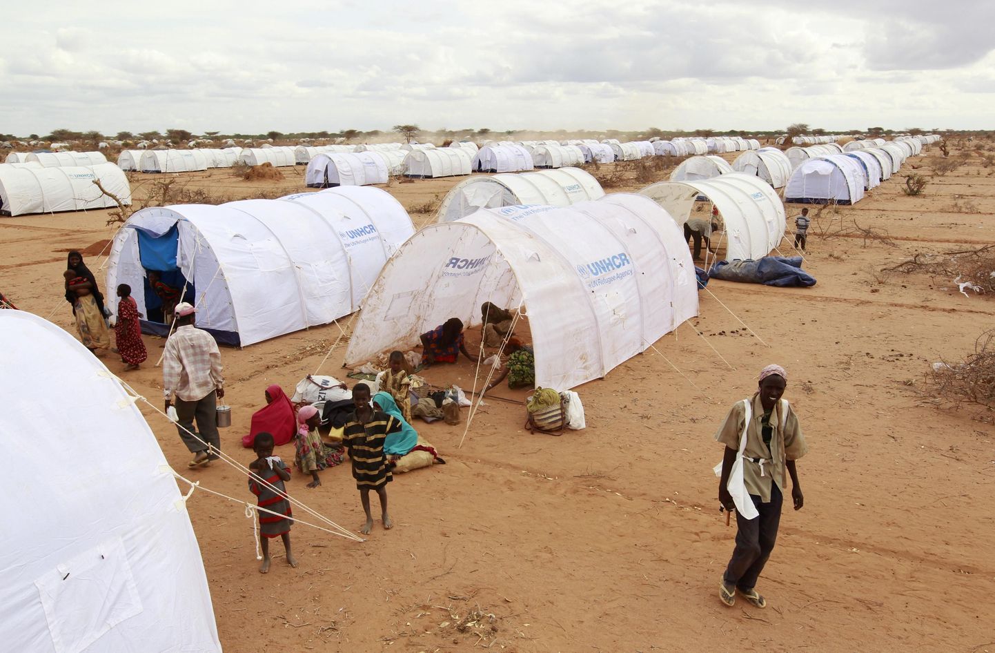 Põgenikelaager Somaalias