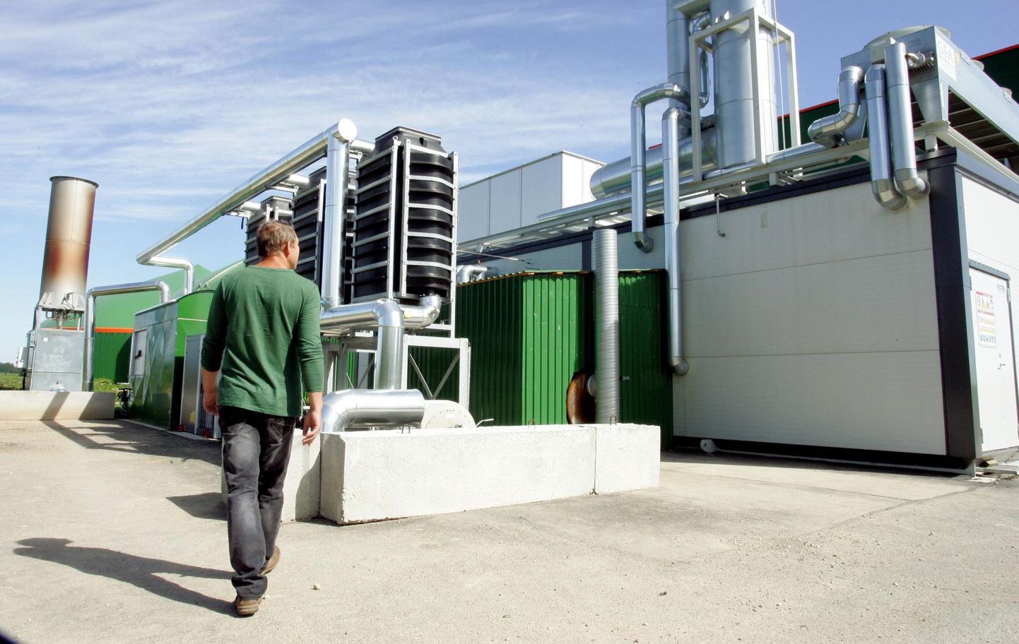 AS-ile Nelja Energia kuuluv Vinni biogaasijaam alustas tööd viis aastat tagasi.
