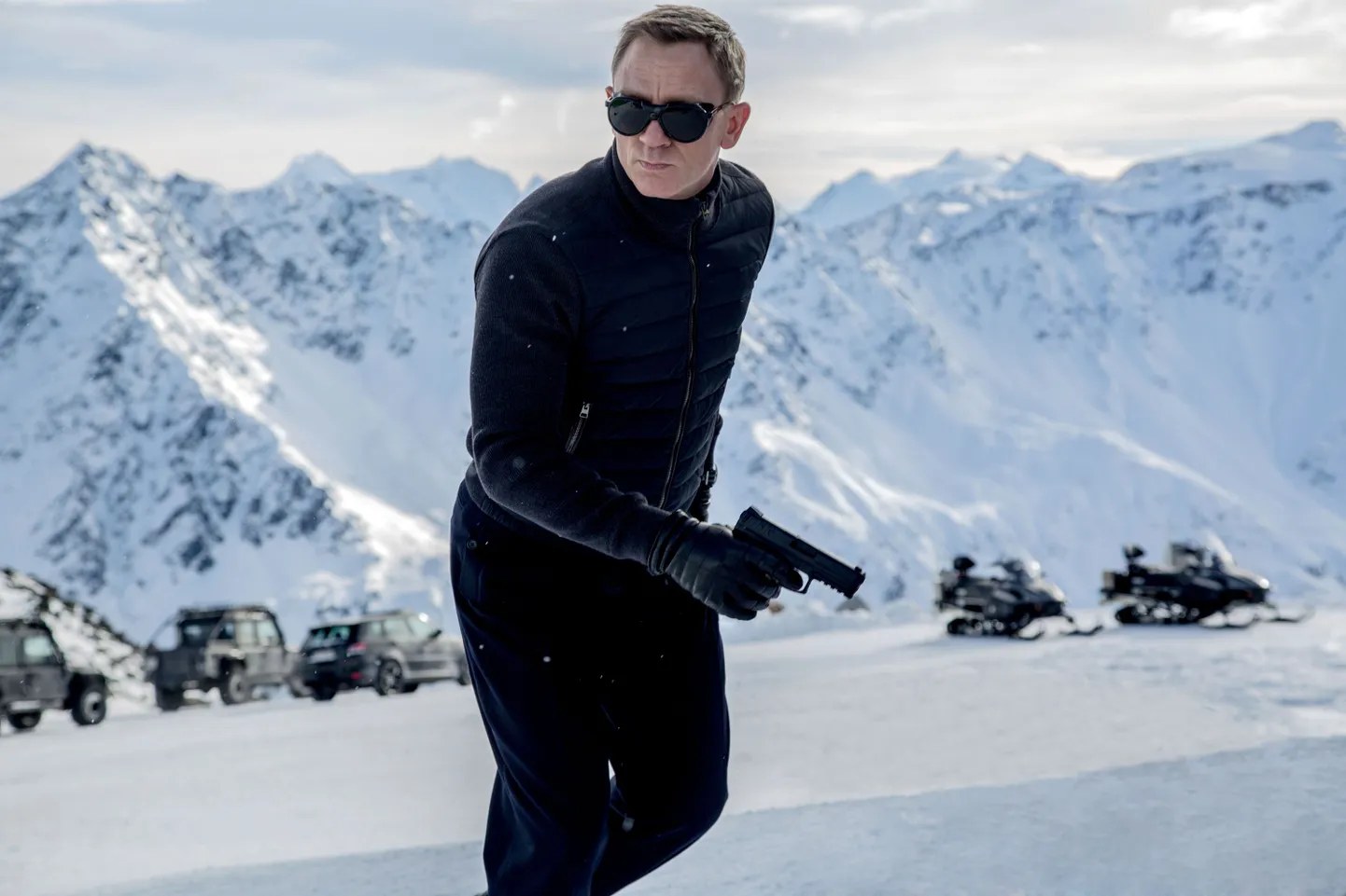 Kaader filmist «Spectre», pildil Daniel Craig