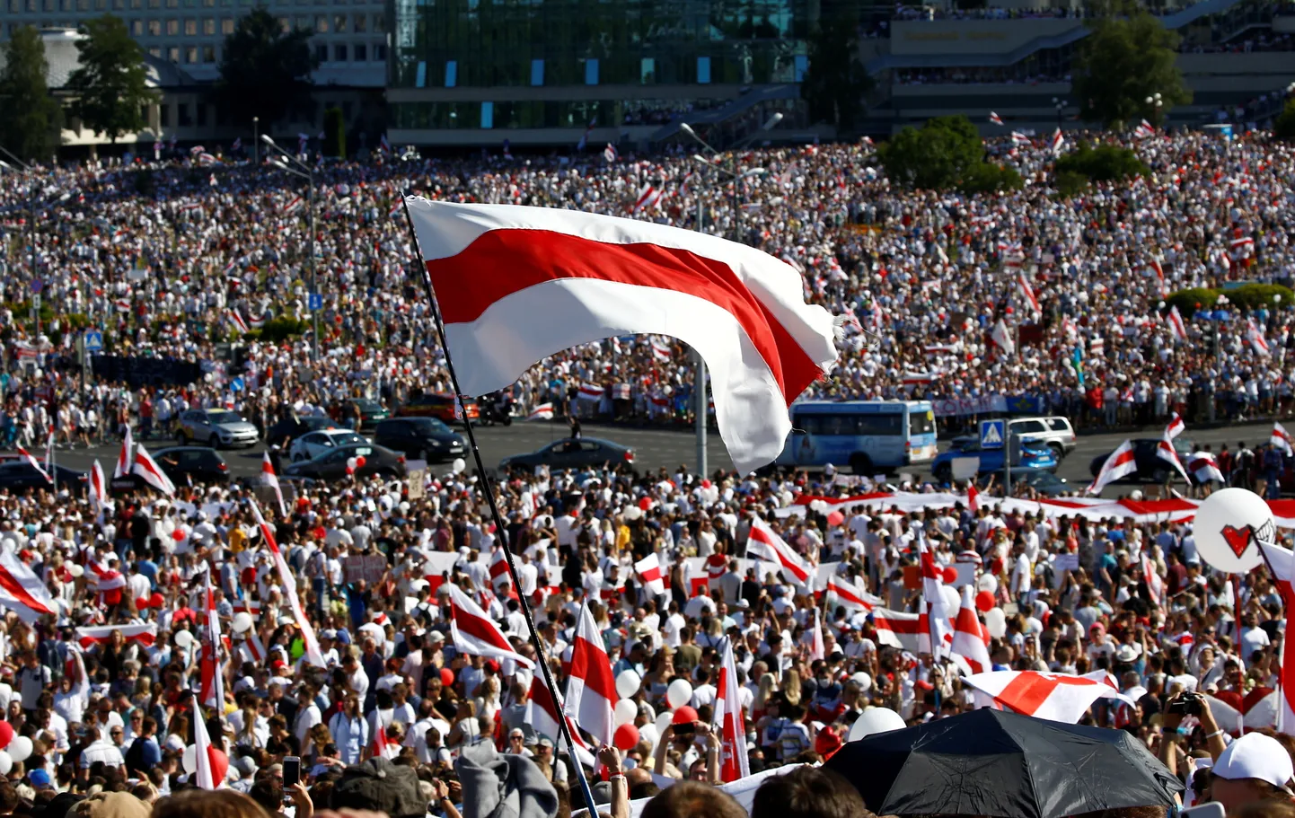 Protesti Baltkrievijā.