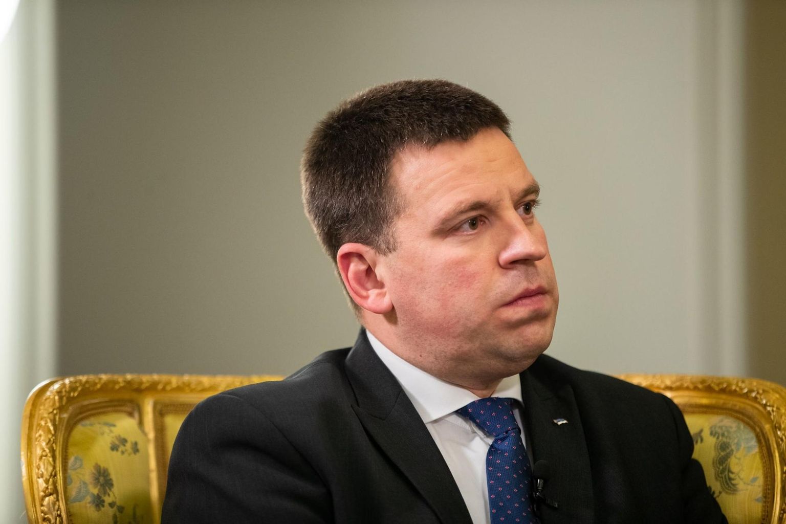 Eriolukorra juht, peaminister Jüri Ratas.
