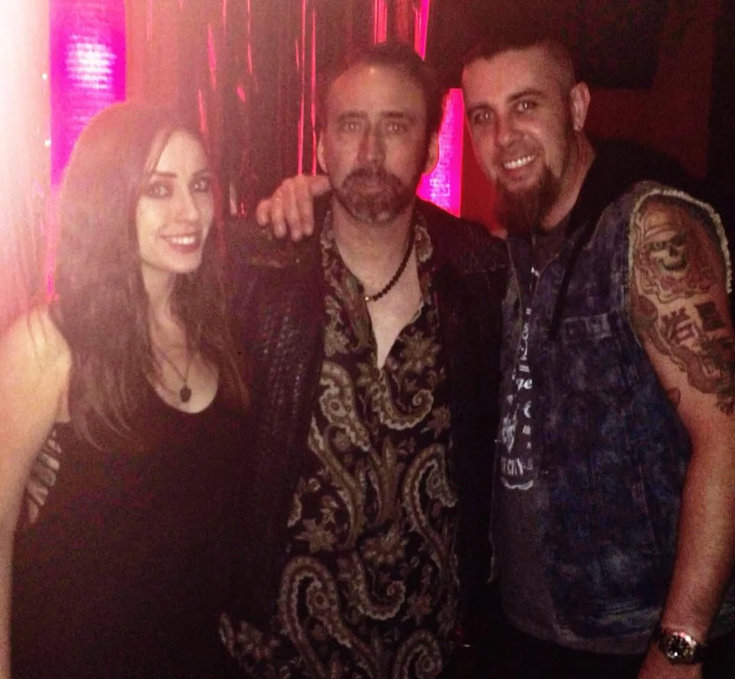 Eesti muusik Brad Jurjensi kontserit külastas ka Nicolas Cage
