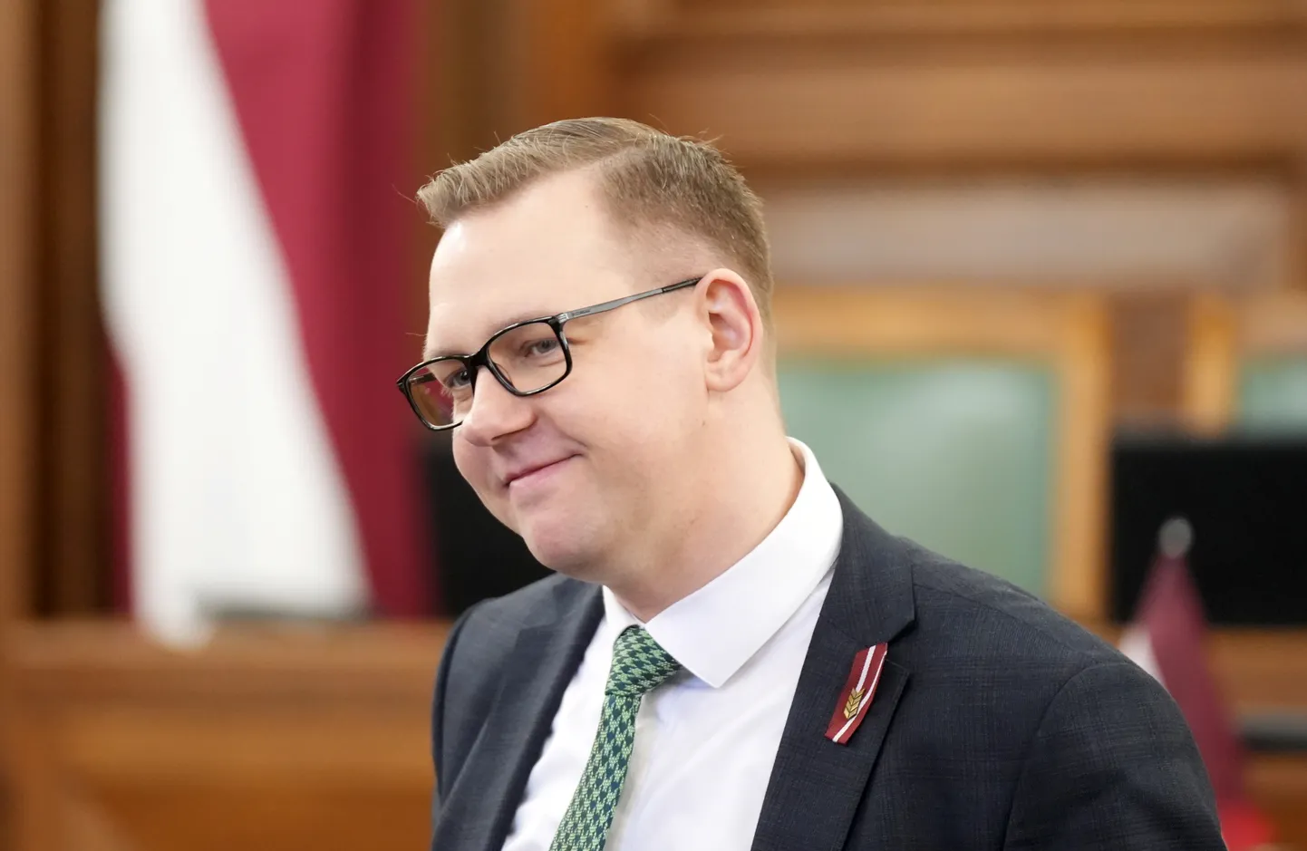 ZZS Saeimas frakcijas vadītājs Harijs Rokpelnis