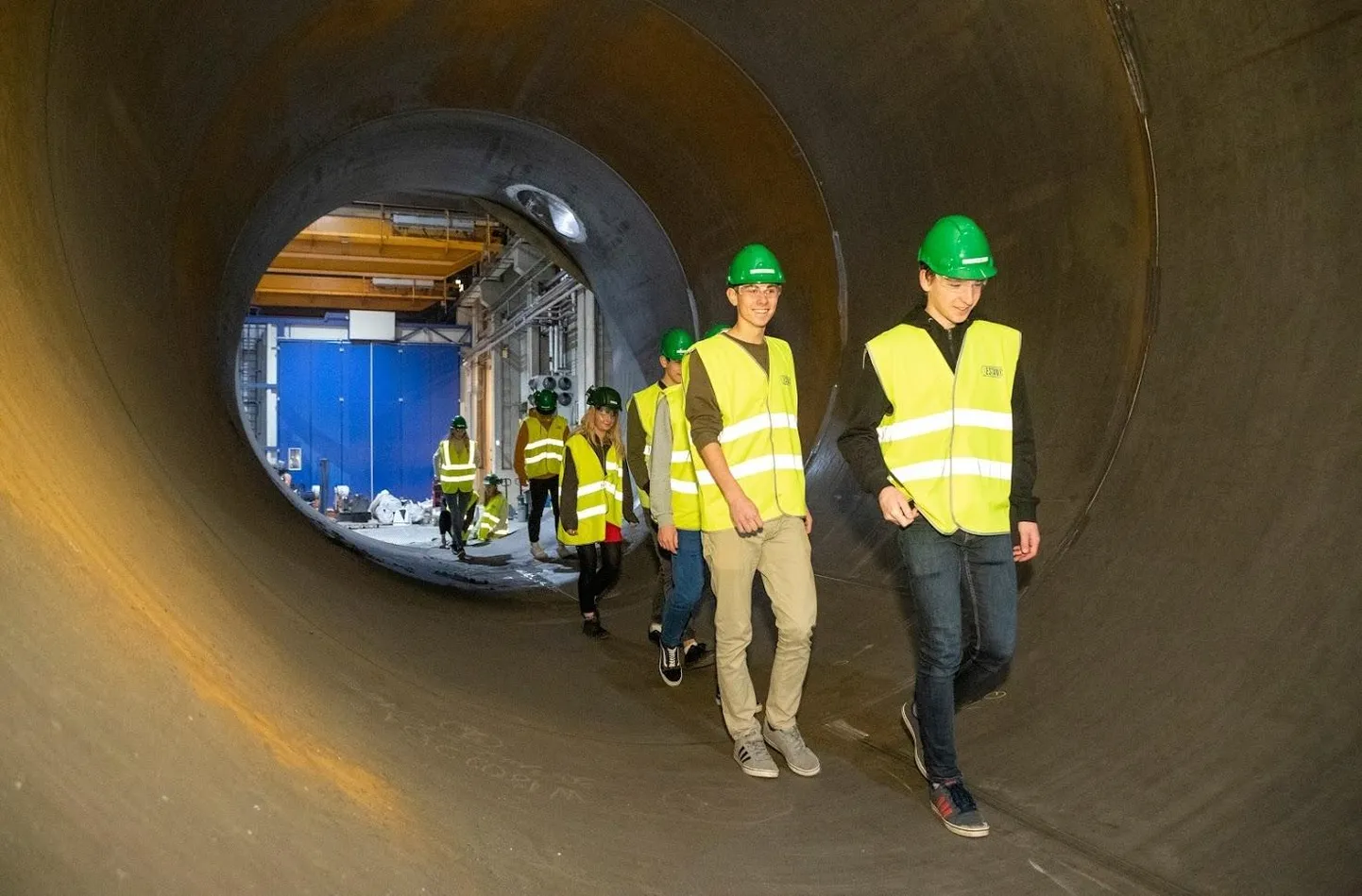 Õpilased möödunudaastasel karjääriretkel.