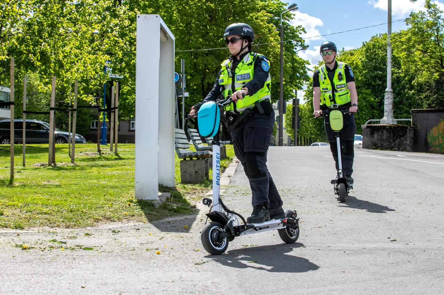 Politsei alustas elektritõukerataste katsetamisega eelmise kuu lõpul.