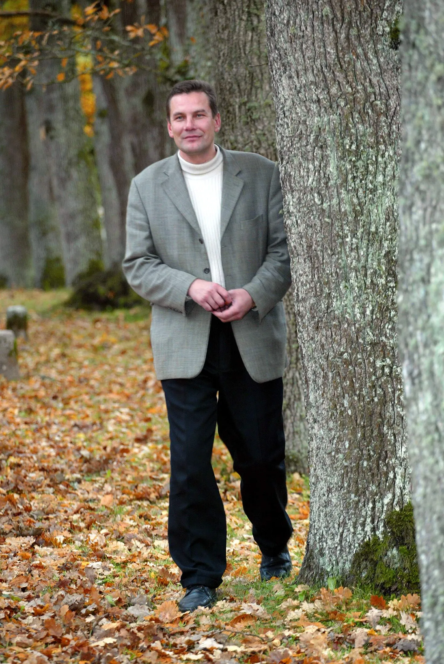 Arnold Pastak mõisapargis.
