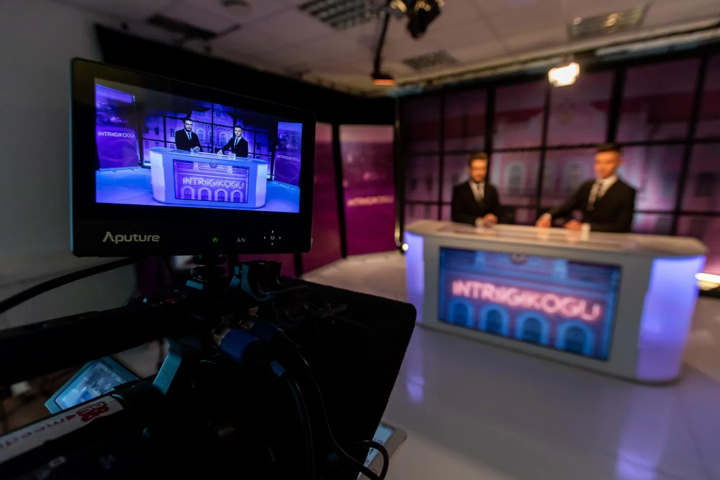 Kanal 2 stuudio.