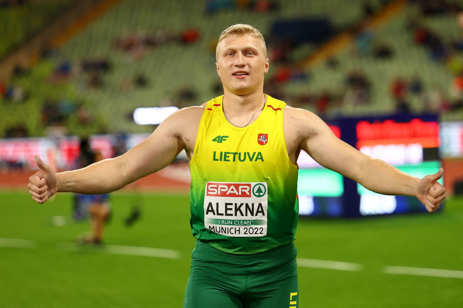 Mykolas Alekna tuli veidi üle kuu enne 20. sünnipäeva Euroopa meistriks.