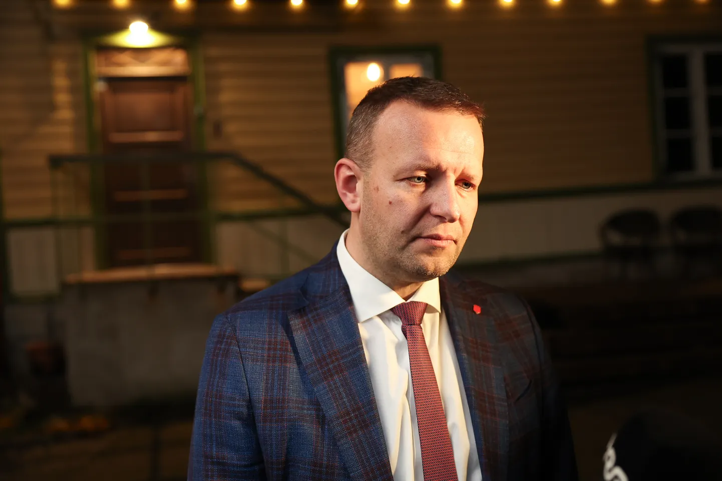 Siseminister ja sotside esimees Lauri Läänemets.