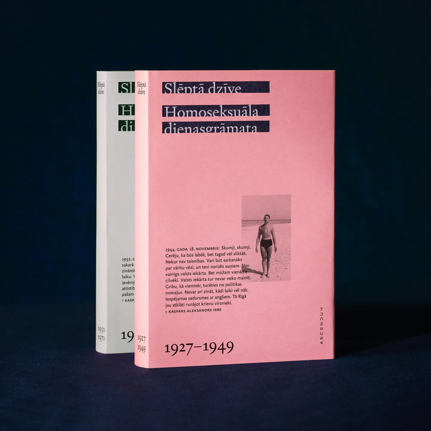 Grāmatas "Slēptā dzīve. Homoseksuāļa dienasgrāmatas 1927-1949" vāks
