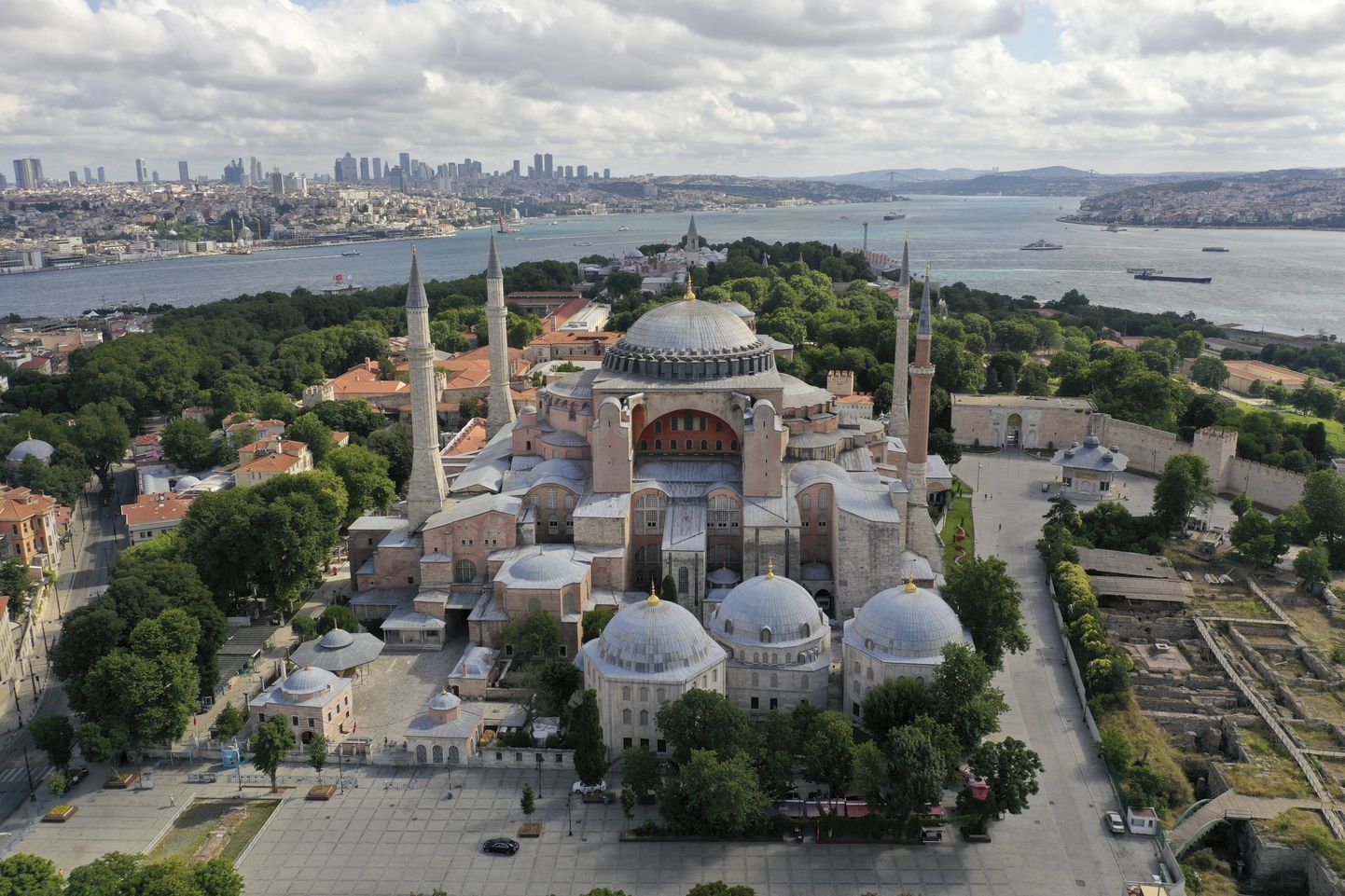 Hagia Sophia Istanbulis.