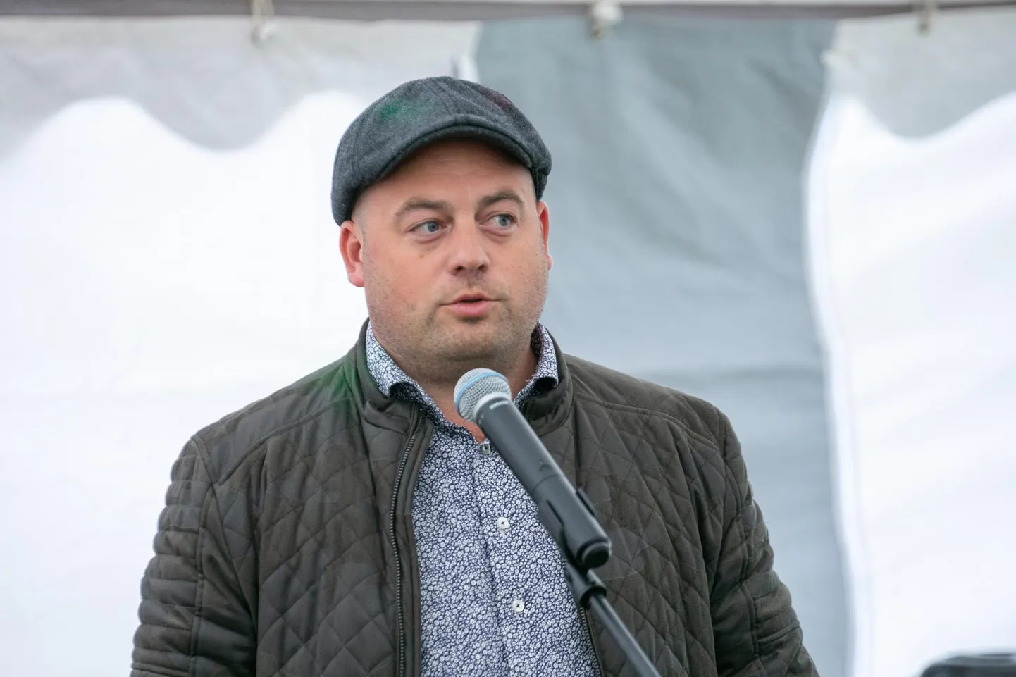 Vinni vallavanem Rauno Võrno.