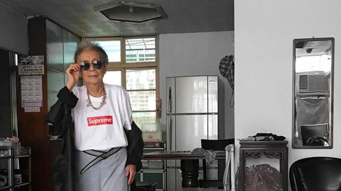 88-летняя модница из Тайваня доказала, что стиль не зависит от возраста