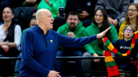 Kurtinaitis nosauc Lietuvas izlases sastāvu Eiropas čempionātam