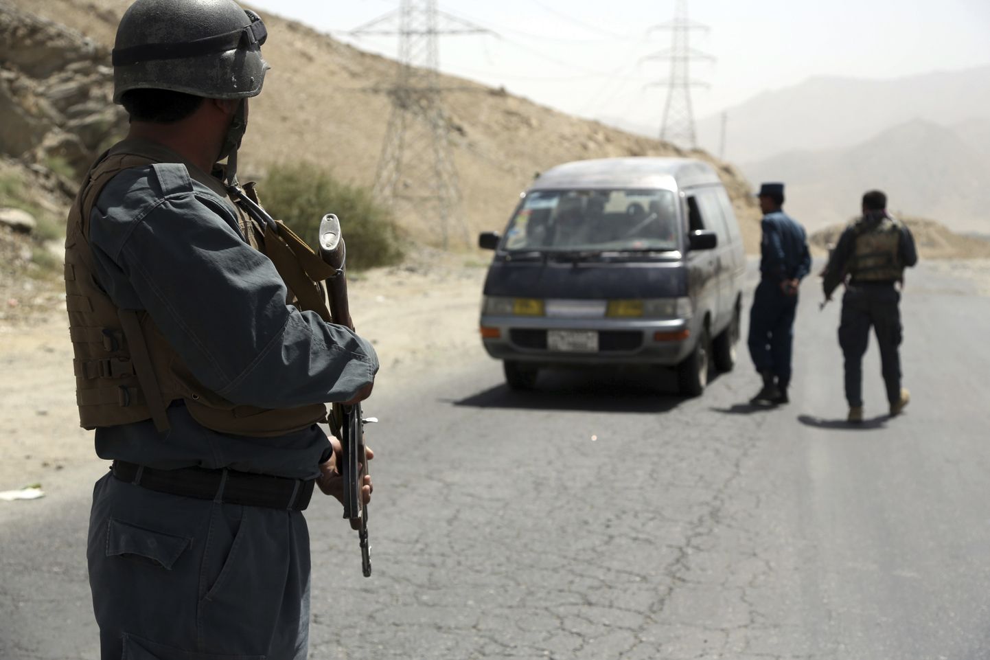 Afganistani valitsusväed Ghazni provintsis.