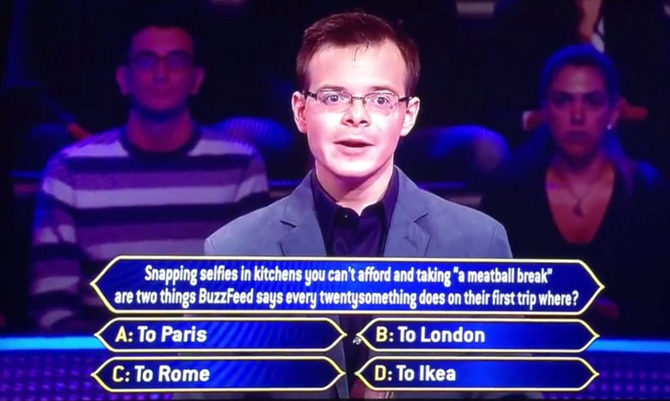 Участник «Кто хочет стать миллионером» опозорился на
