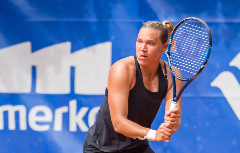 Kaia Kanepi vs Polina Golubovskaya tennis Кайа Канепи.