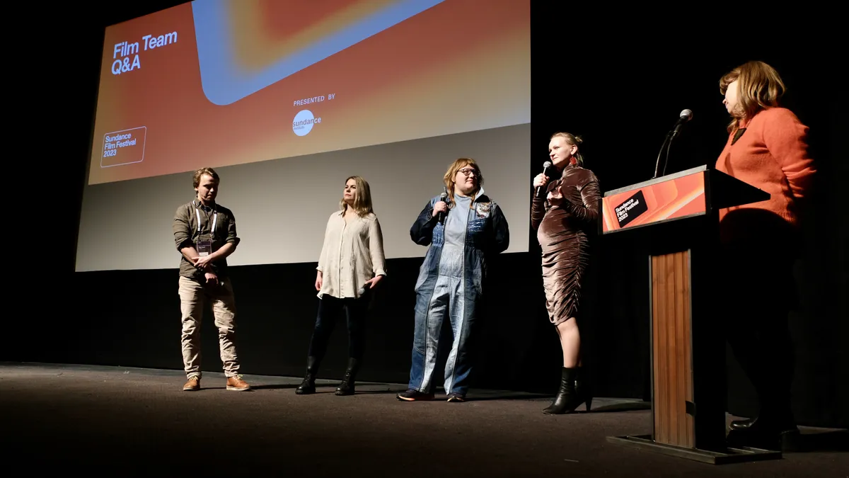 Filmas komanda Sandensas festivālā