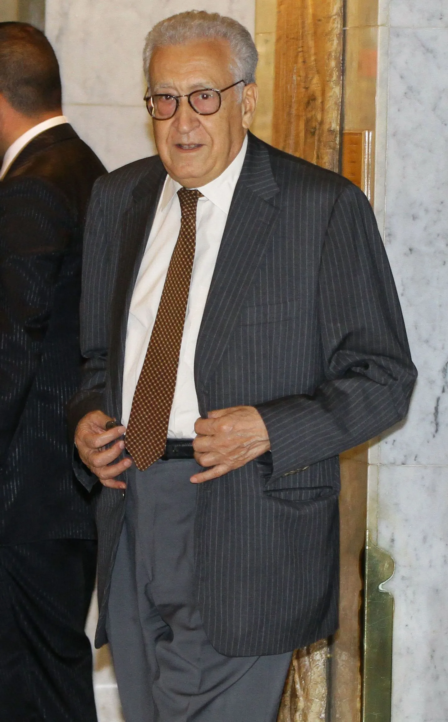 ÜRO rahusaadik Lakhdar Brahimi täna Damaskuses.