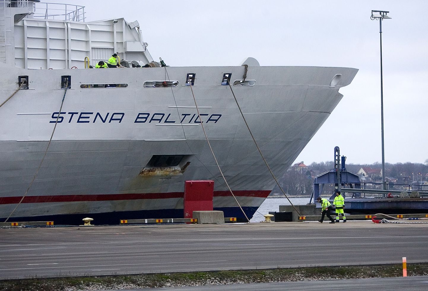 Stena Baltica Karlskrona sadamas.