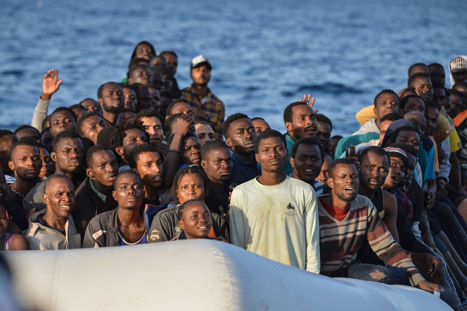 Vahemere kaudu põgenedes on tänavu hukkunud juba üle 3300 migrandi. Pilt on illustratiivne.