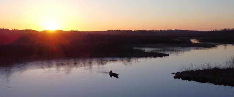 Päikesetõusu kanuuretk.