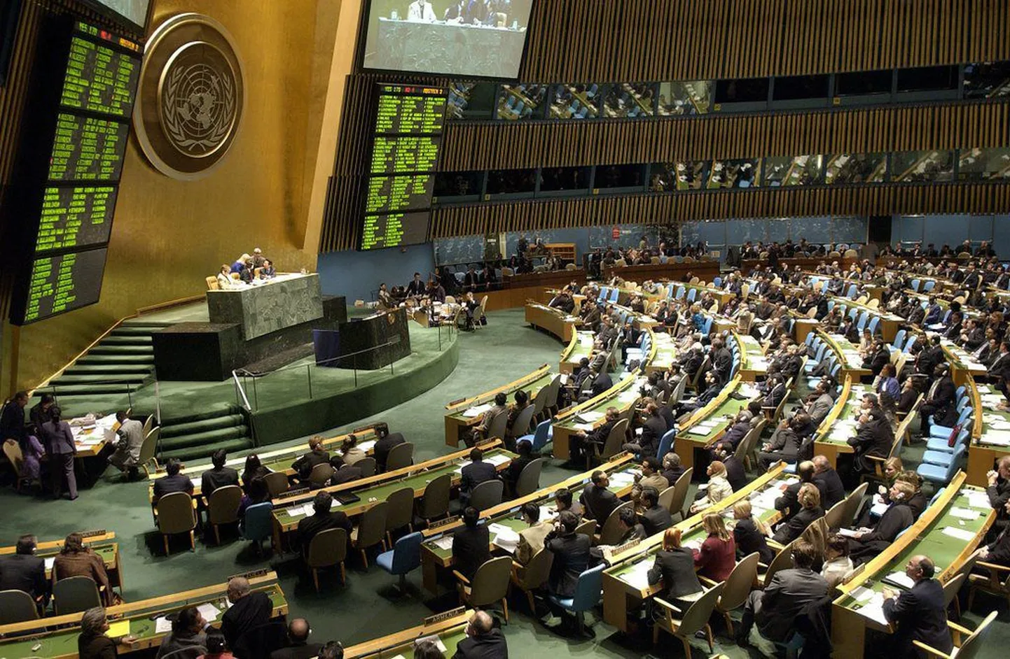 ÜRO Peaassamblee istung