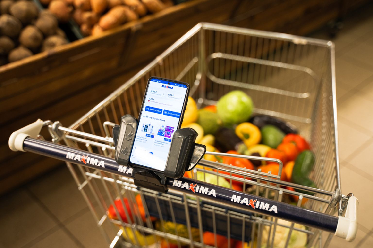 Maxima annetab iga päev Toidupangale arvestatava koguse toiduaineid.