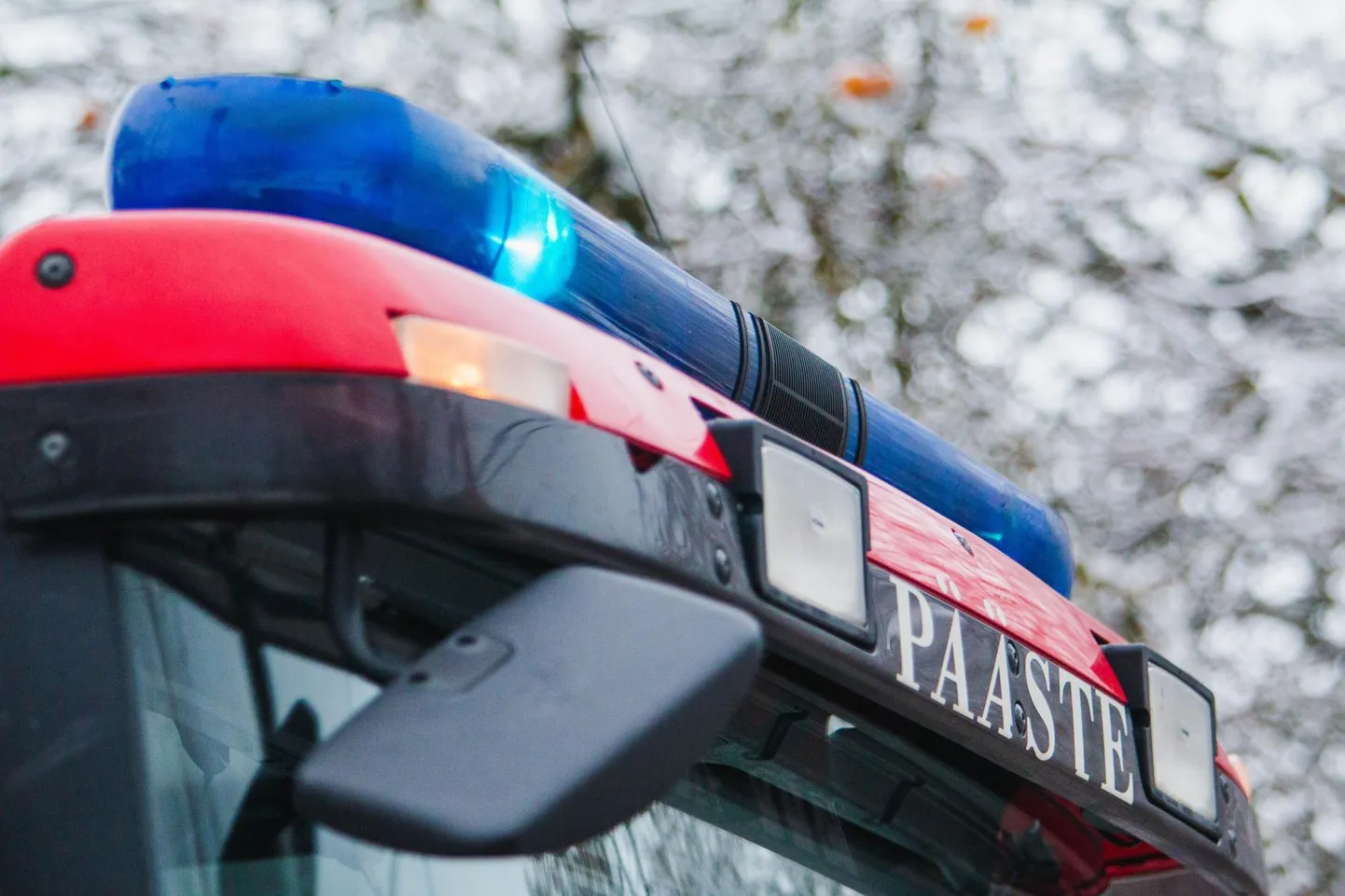 Päästeauto.