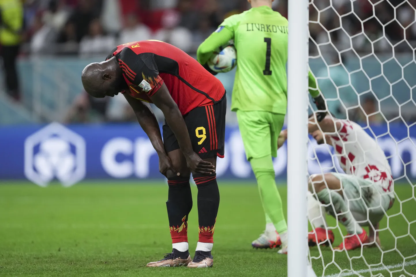 Pettunud Romelu Lukaku.