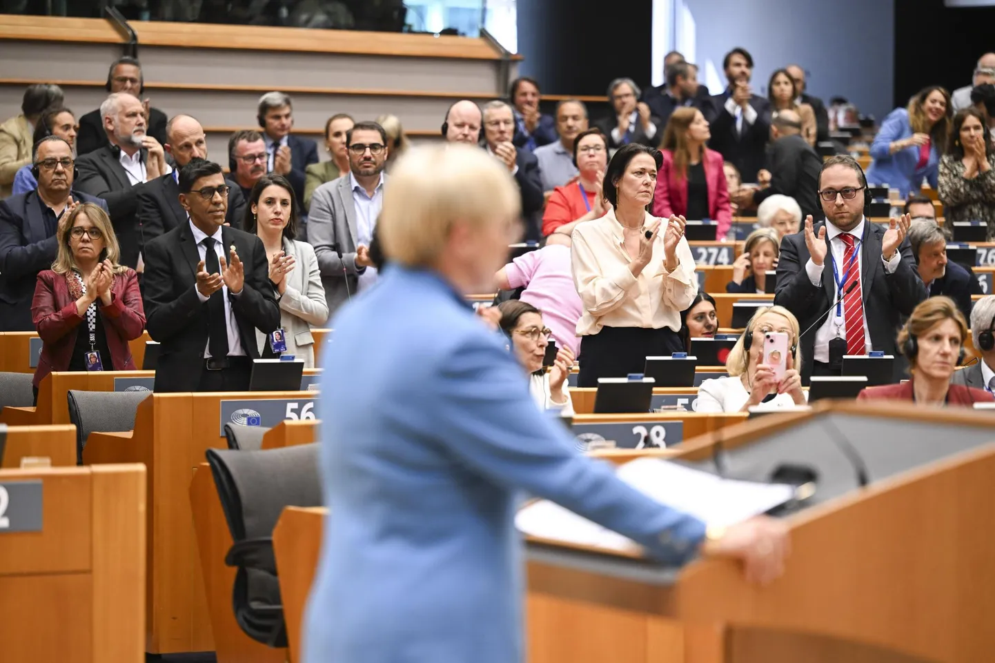 Sloveenia presidendi Nataša Pirc Musari sõnavõtt Euroopa Parlamendis 21. mail.
