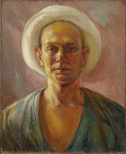 Kaarel Liimandi autoportree valmis 1936. aastal.