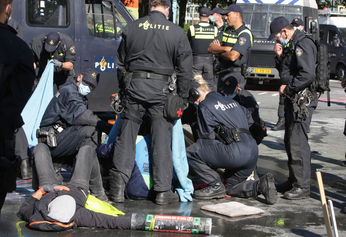 Hollandi politseinikud. Foto on illustreeriv.