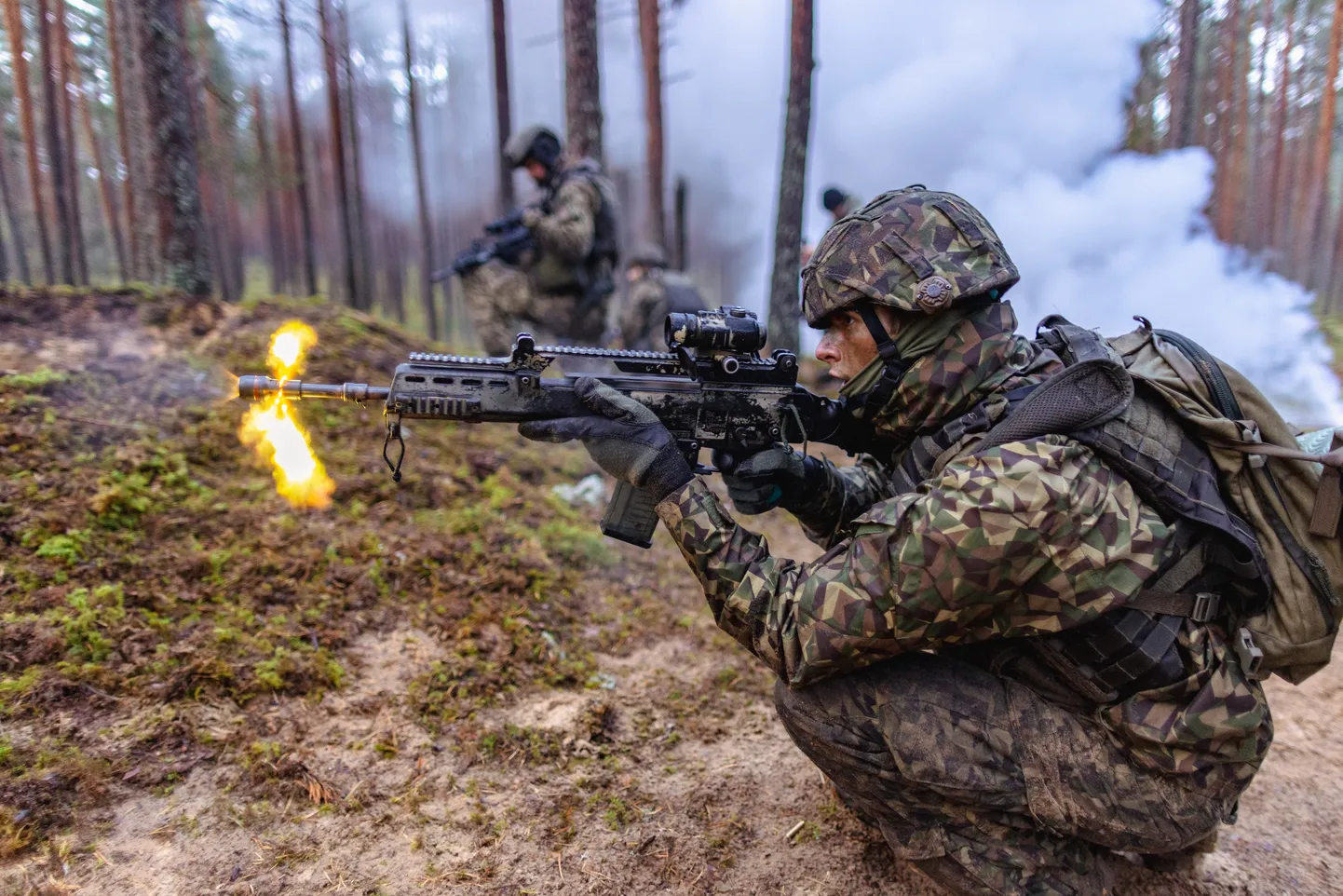 Латвийские военнослужащие