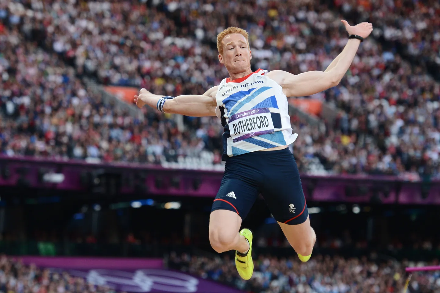 Greg Rutherford jättis kaugushüppe olümpiakulla kodumaale.