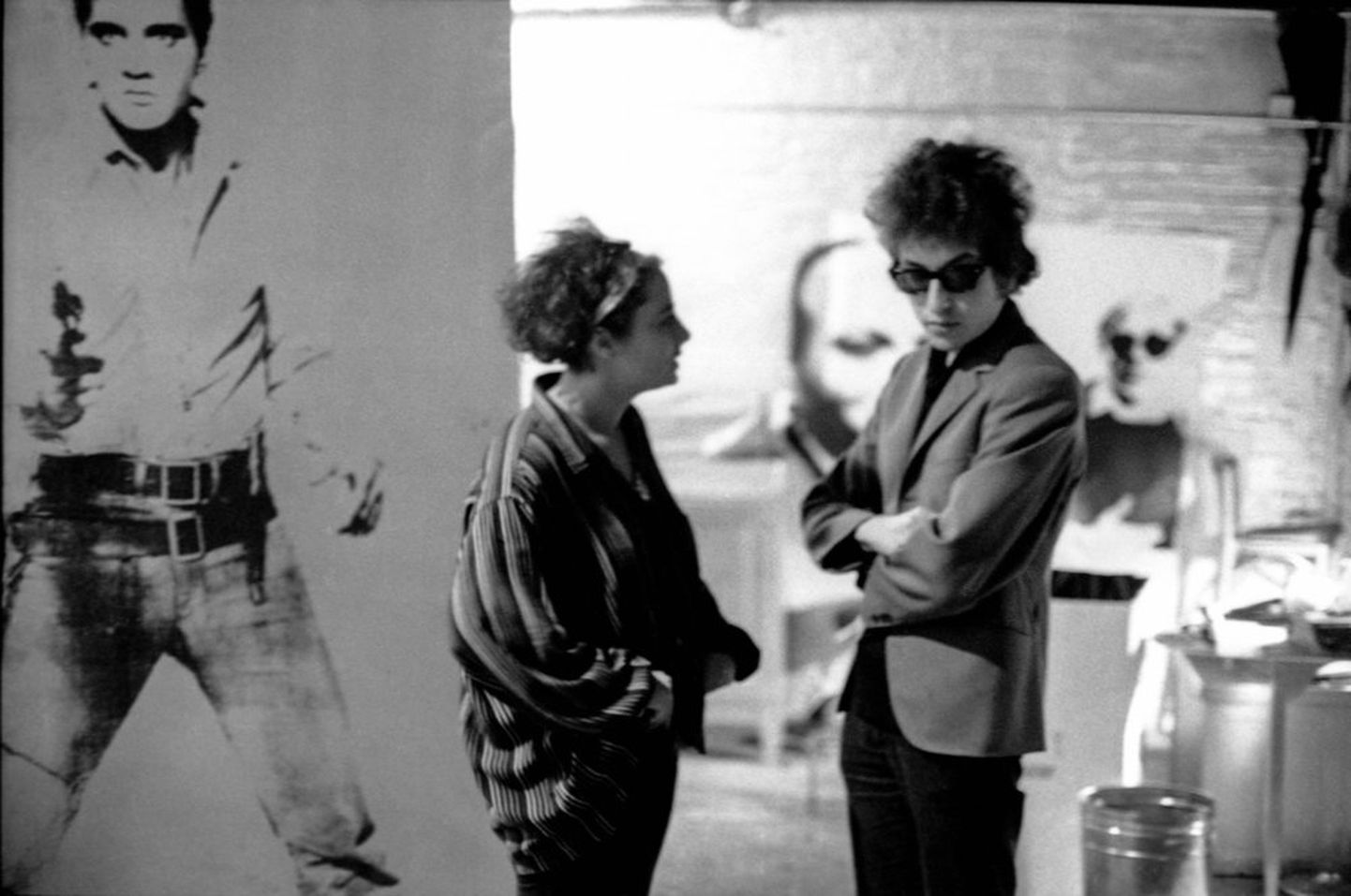 Barbara Rubin ja Bob Dylan.