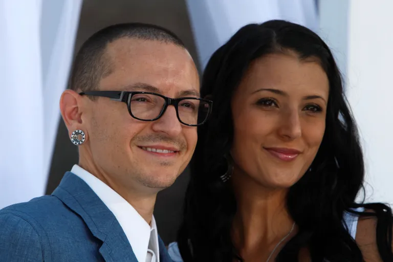 Chester Bennington ja Talinda Bennington / STEVE MARCUS/REUTERS/Scanpix