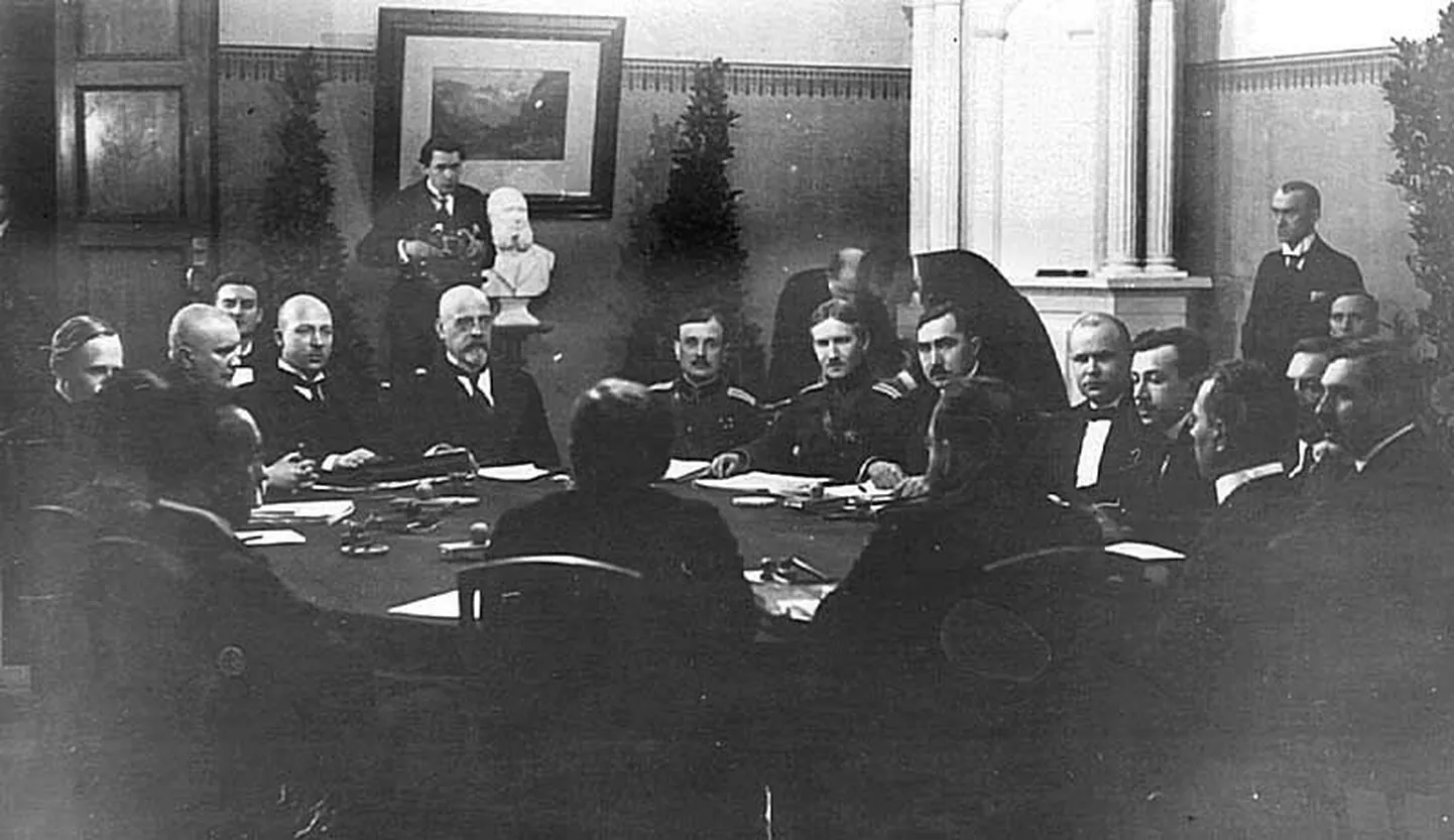 Tartu rahu delegatsioonid.