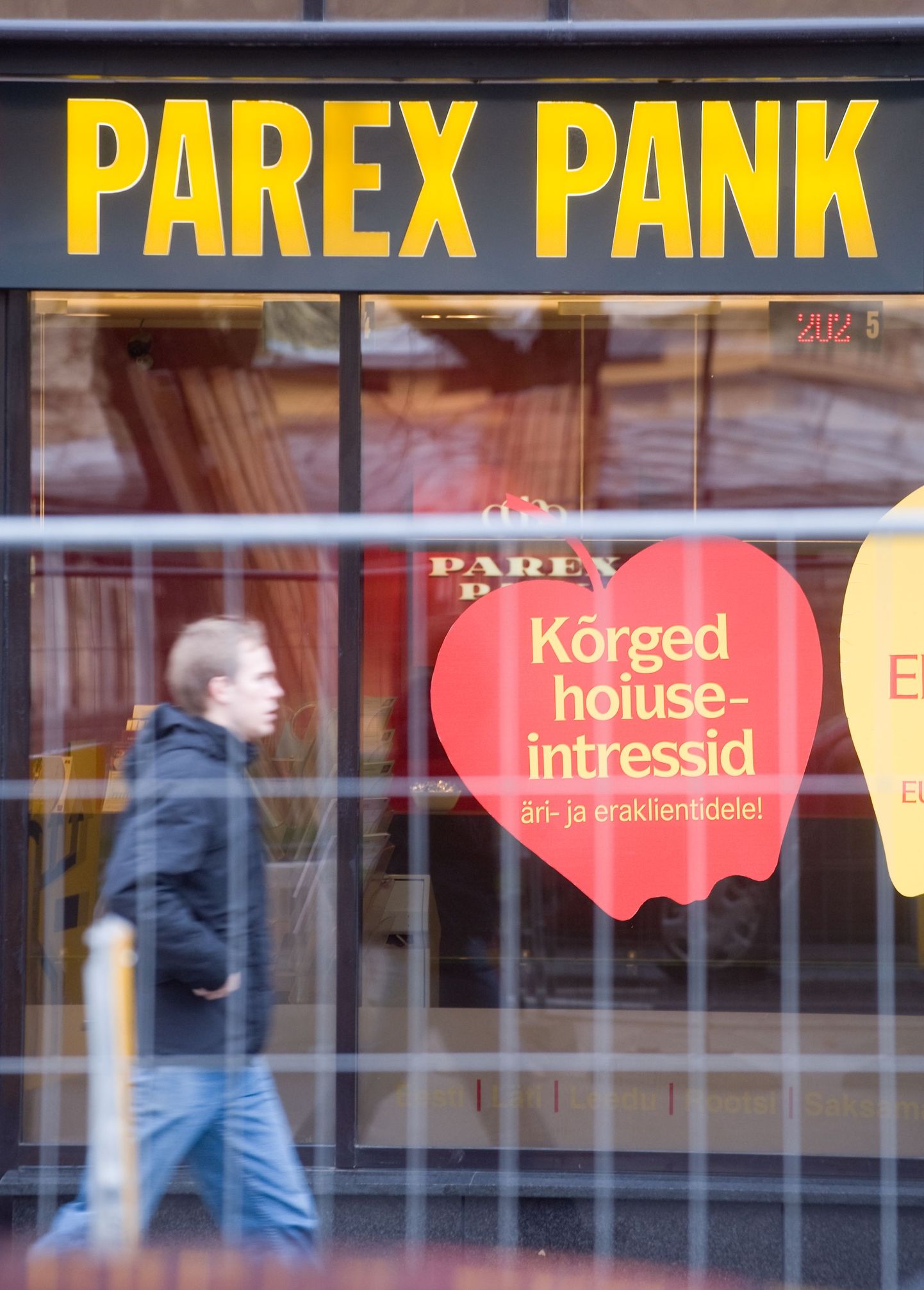 Parex panga esindus Tallinnas Kaarli puiesteel.
