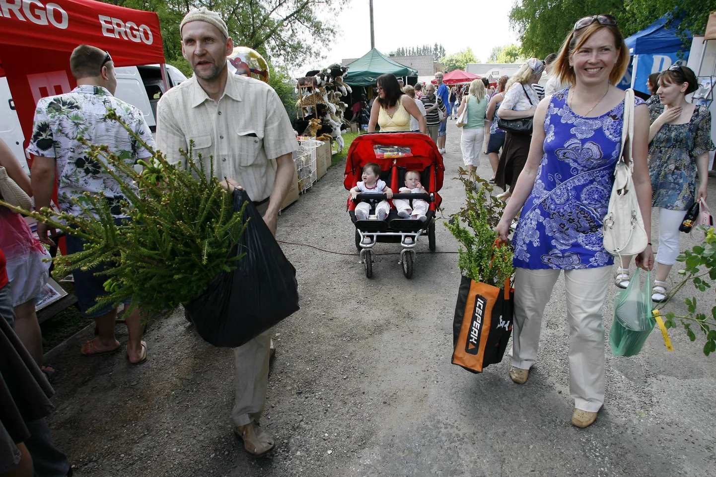 Laadal käis ka põllumajandusminister Helir-Valdor Seeder koos abikaasa Jannega.