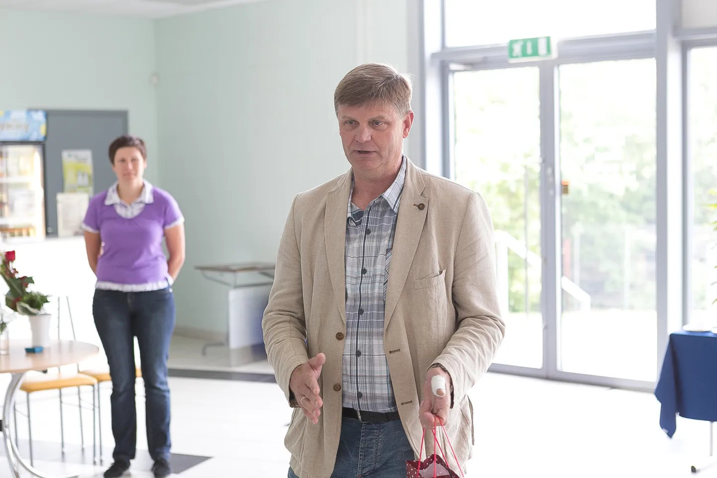 Saaremaa klubi praegune president Tiit Sarapuu