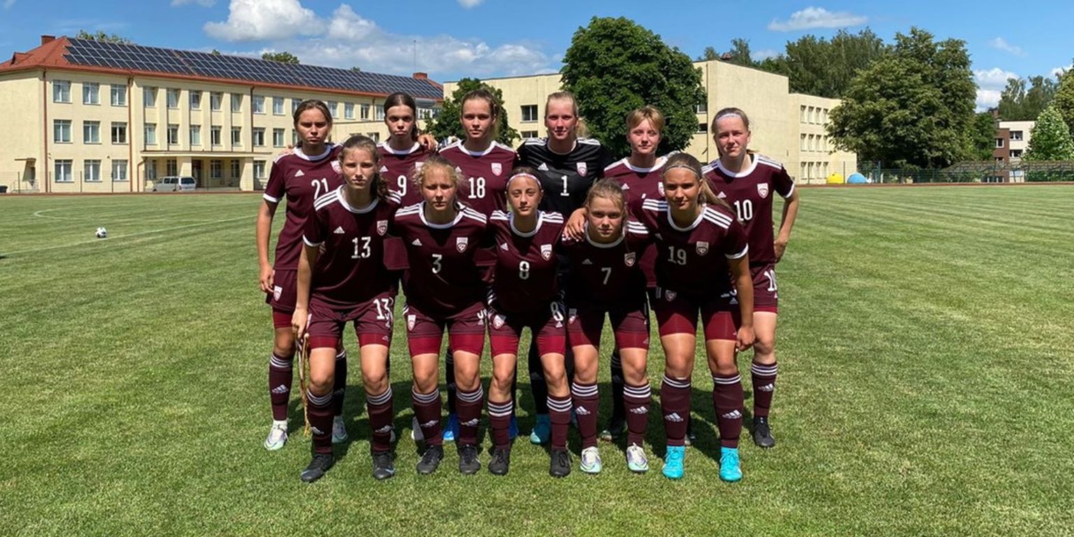 Latvijas U-17 izlases futbolistes