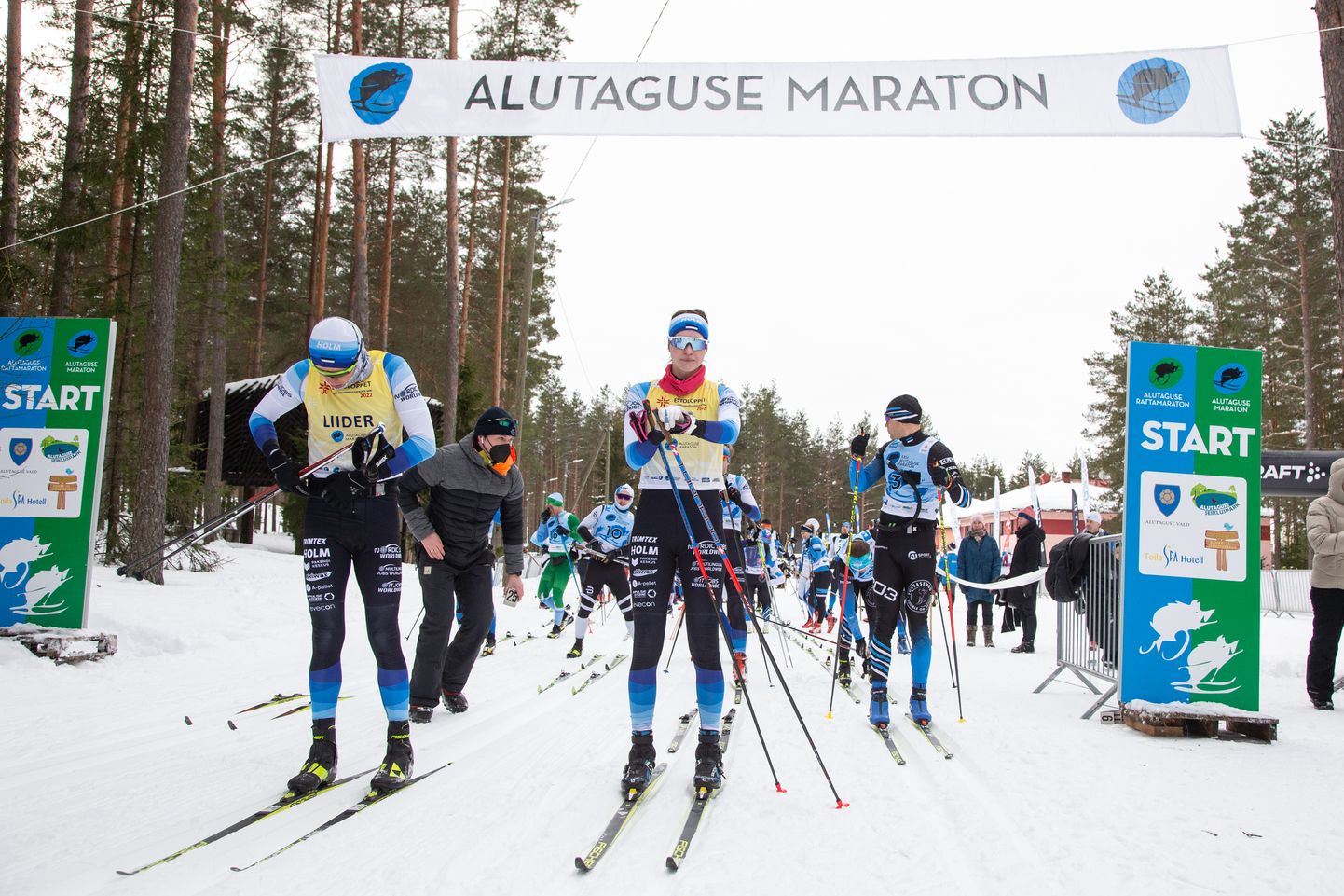 В феврале в Паннъярве состоится традиционный Алутагузеский лыжный марафон, начало которому даст ночной марафон.