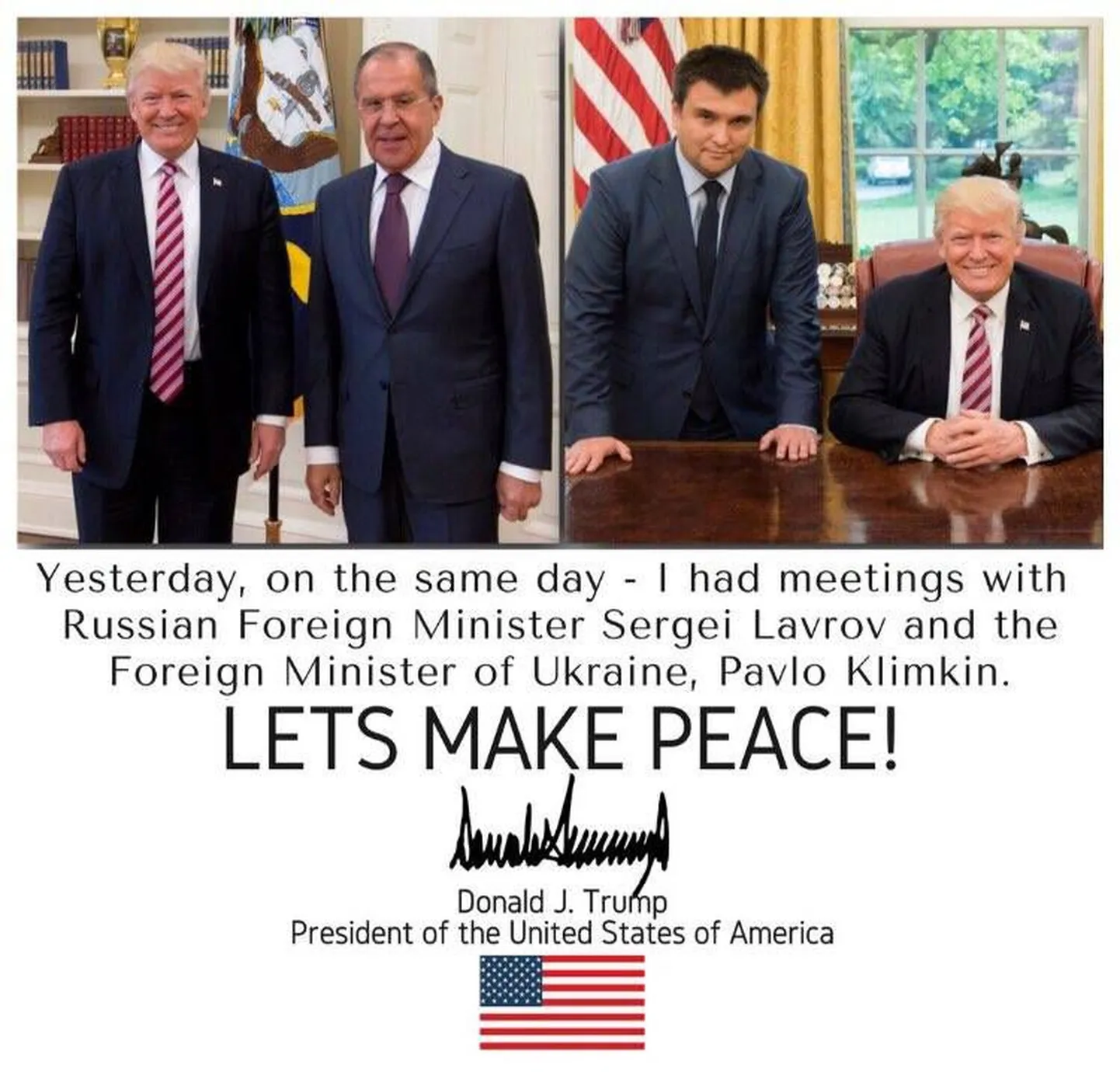 USA presidendi postitus.