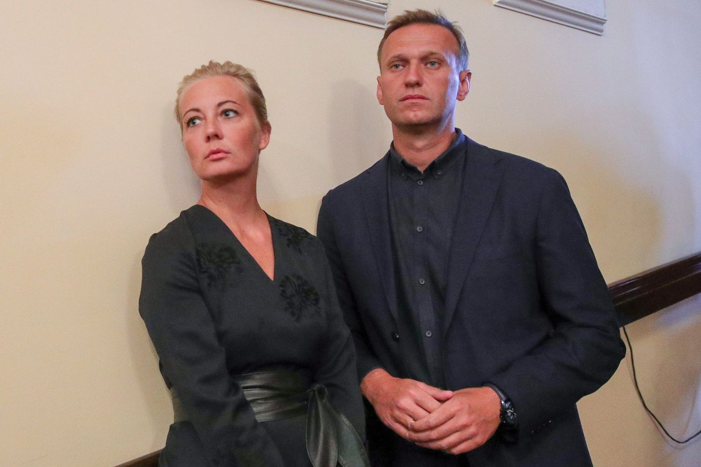 Алексей Навальный с женой Юлией