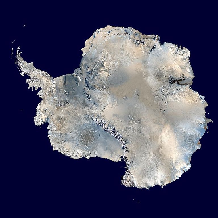 Antarktis satelliidipildil